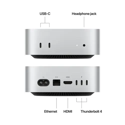 Apple 2024 Mac mini M4 chip with 10-core CPU 10-core GPU 16GB Unified Memory 256GB - Image 2