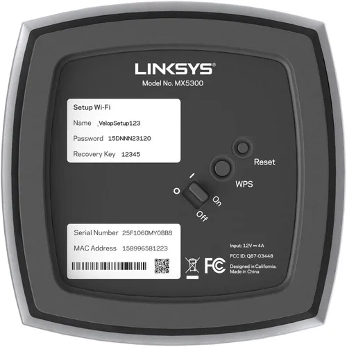 Linksys Velop MX5300 Tri-Band Whole Home Mesh WiFi 6 System (AX5300) WiFi Router Extender & Booster - Image 4