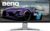 BenQ EX3501R 35 inch Ultra WQHD 3440×1440 | 100Hz Curved Gaming Monitor| HDR | 1800R Edge-to-Edge Ultra Slim Bezels